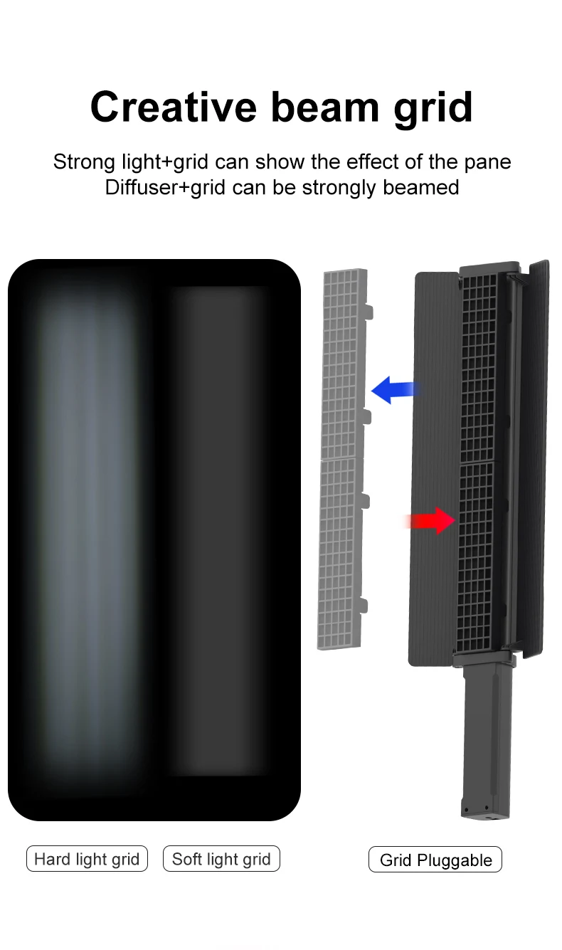 NiceFoto TC-C2 Portable Professional 5200mAh Round Film Fill Photographic RGB Handheld LED Video Tube Light Stick