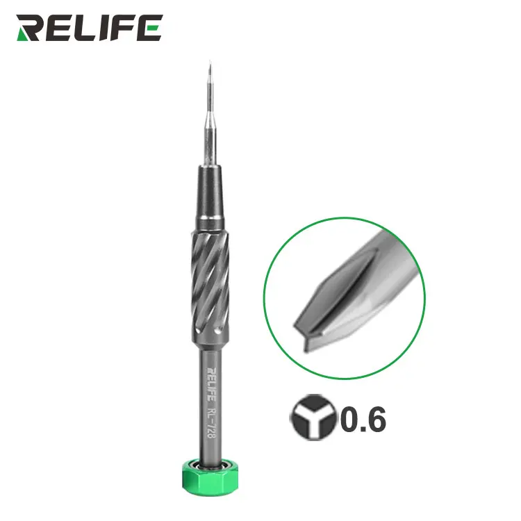 RELIFE RL-728 2D Sturdy Magnetic Screwdriver S2 Steel Screwdriver Precision Screwdriver