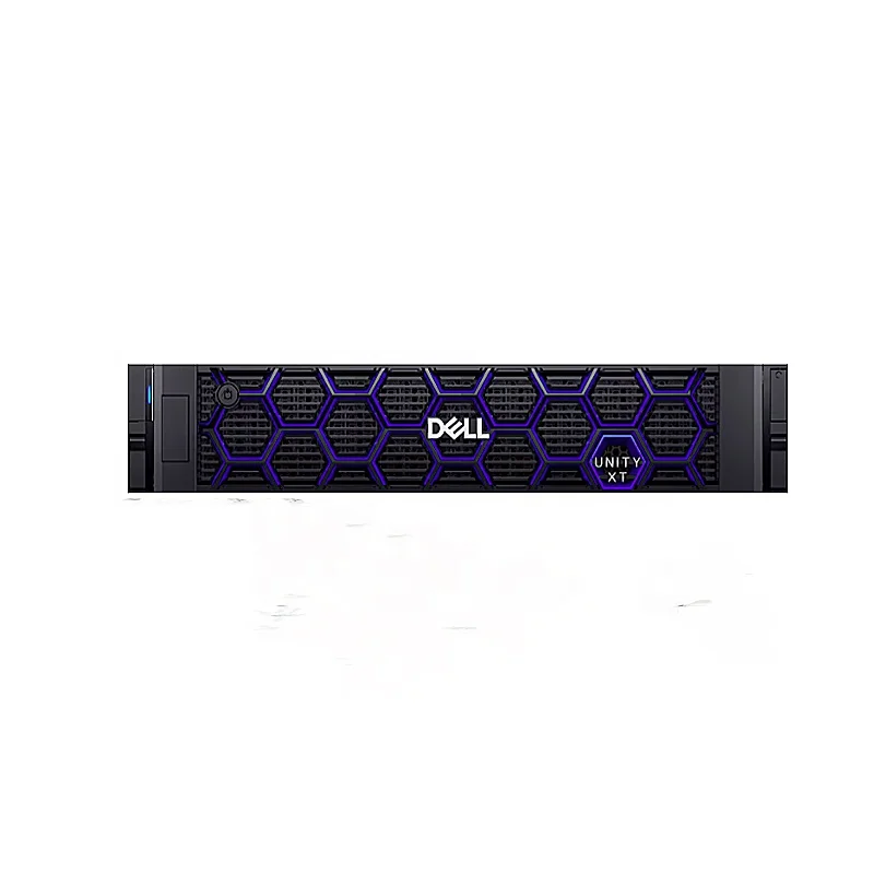 Dell Unity XT480 Hybrid Flash Array  Dual controller 192G cache    8x16G FC port   25*1.8TSAS 10K hard disk