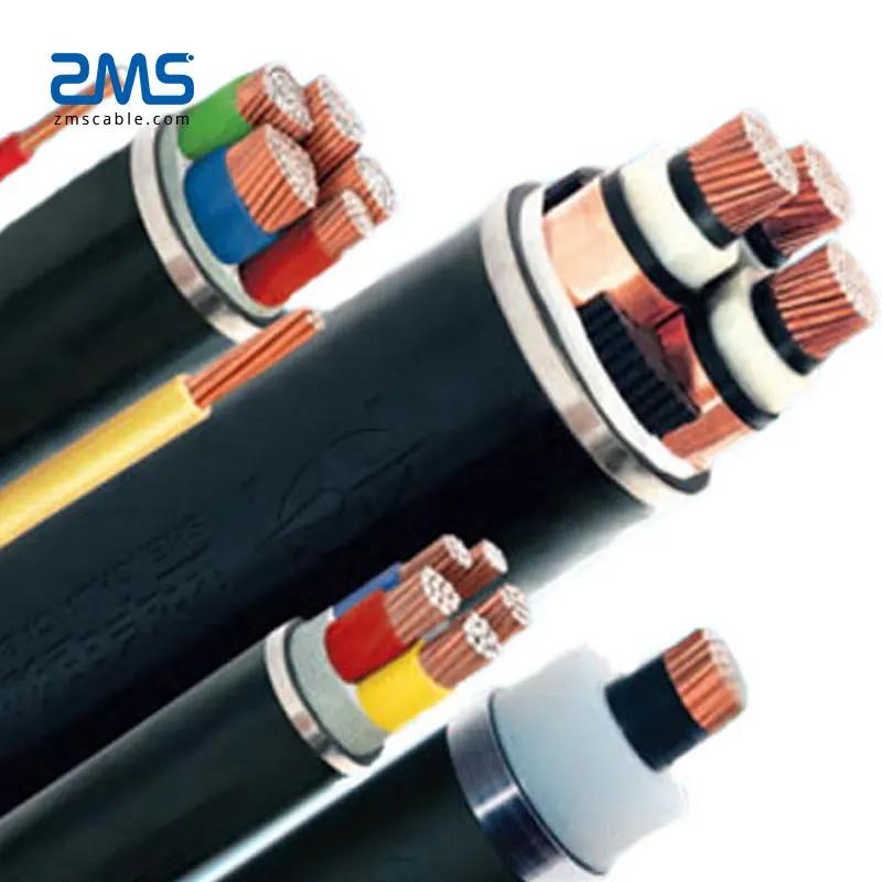 Rvk кабель thhn 12 0,6/1kV NYBY подземный телефонный медный кабель 3-жильный 16 мм 25 мм ПВХ изоляция из сшитого полиэтилена кабель питания от производителя