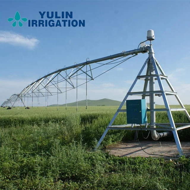 Center pivot irrigation system sprinkling machine for agriculture
