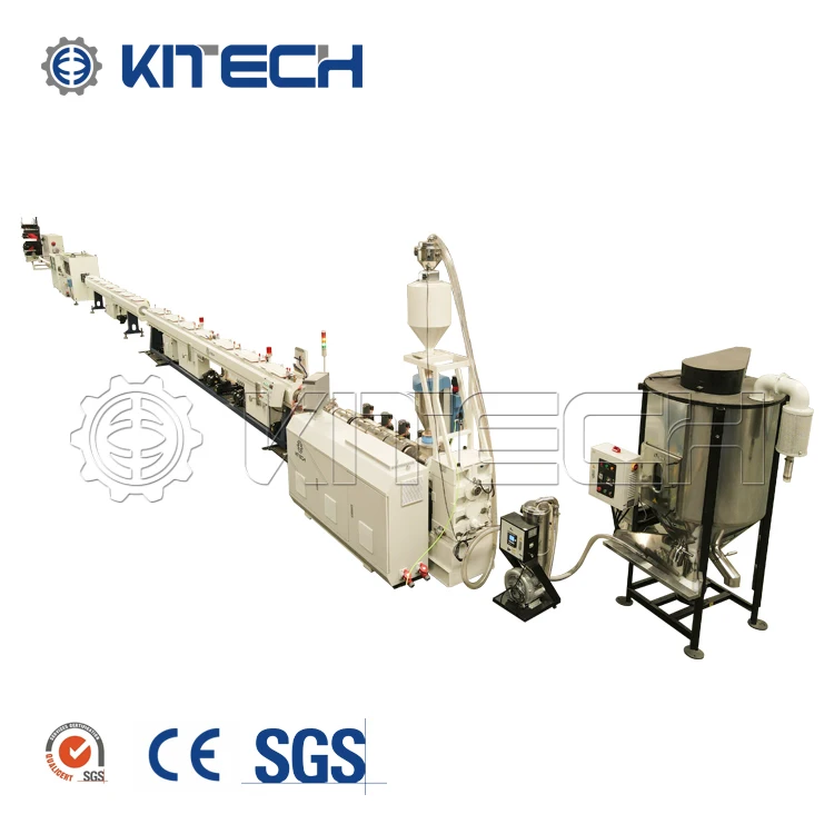 KITECH 20-110MM HDPE PP Plastic Pipe Extrusion Production Line