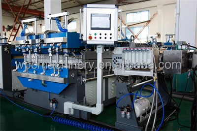Plastic PP corrugated sheet extrusion making machine