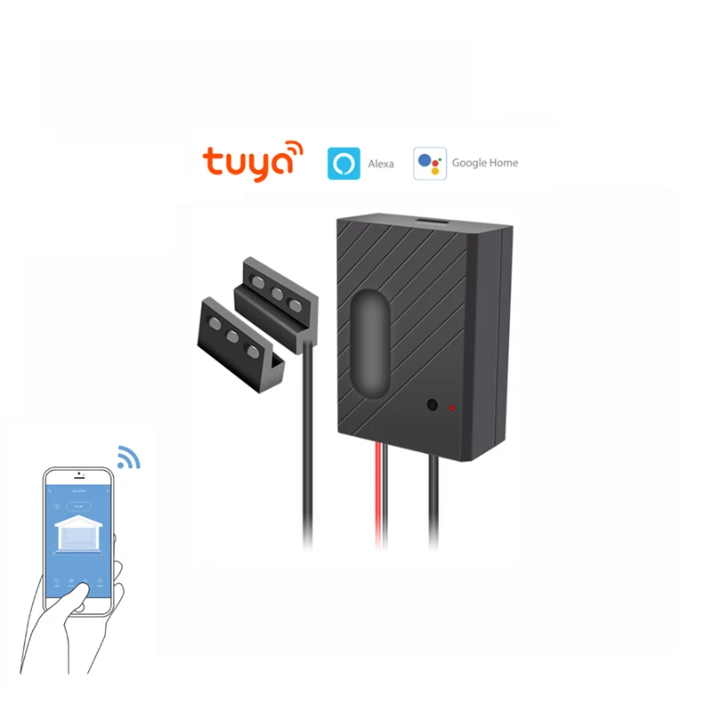 Tuya Smart Life приложение с дистанционным управлением раздвижные ворота дверной контроллер Wi-Fi Открыватель Гаражных