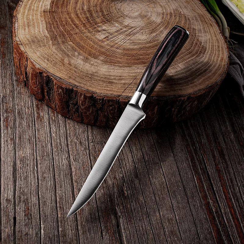 5 Inch Boning Knife Stainless Steel Kitchen Knife Bone Cutting  Fish Filet/fillet Knives