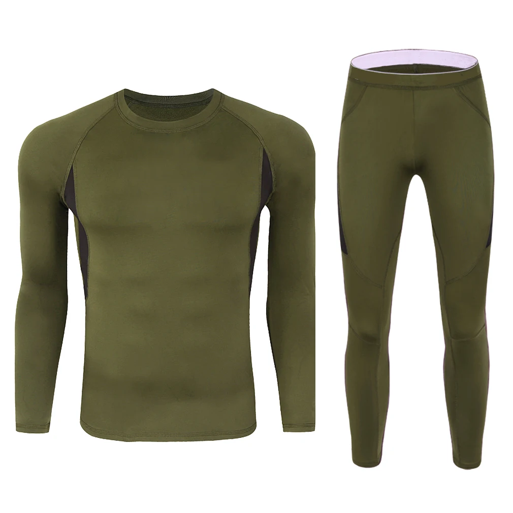 Спортивное термобелье на заказ, зимние компрессионные костюмы, мужской комплект термобелья