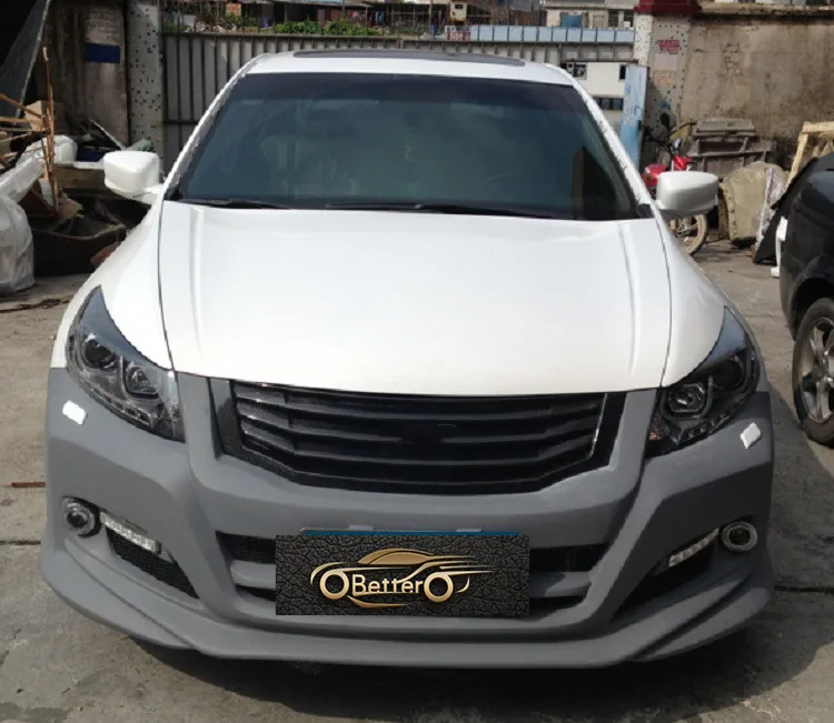  Высококачественный Комплект кузова автомобиля для Honda Accord 2008-2013 четырехдверный седан передний бампер задний боковые юбки