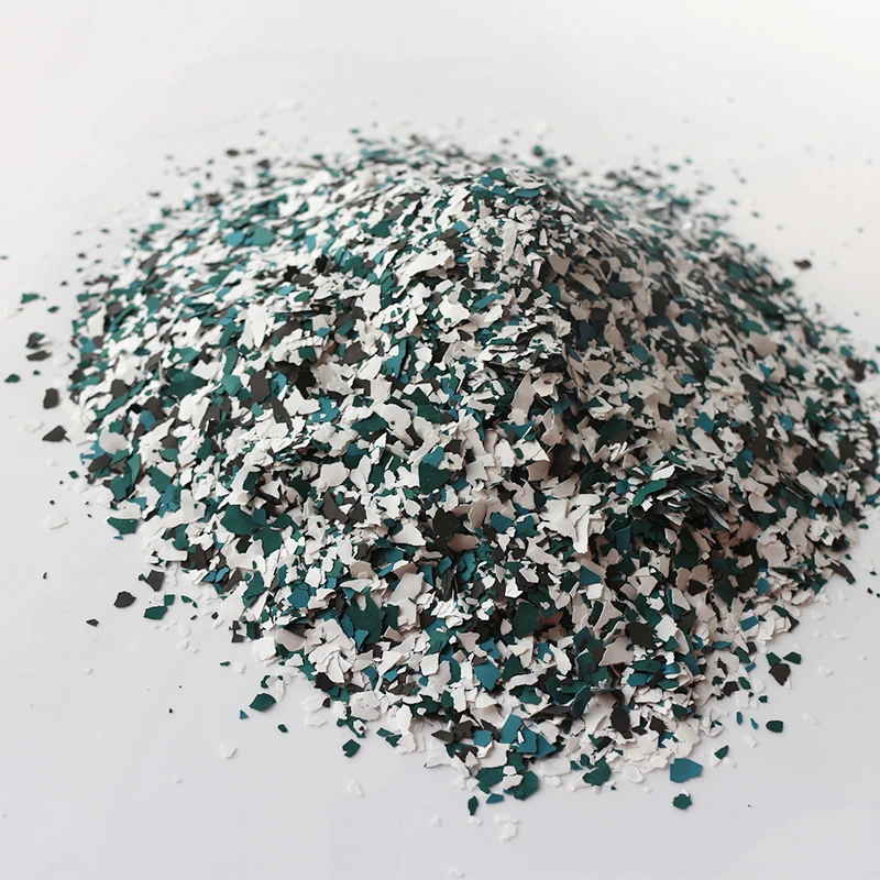 Color Flakes Blend Concrete Floor Coatings Decorative Paint Flakes for Garage Floor Paint Interior Wall