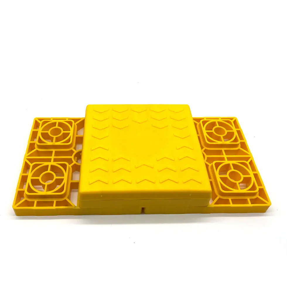 Пластиковая подкладка HDPE блокировочные блоки для трейлеров фургонов домов на колесах жилых автофургонов