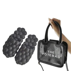 2022 Fall Trend Tie Dye Yellow Bubble Slippers Slides and The Tote Bag Y2K Fashion Handbag  and Purse