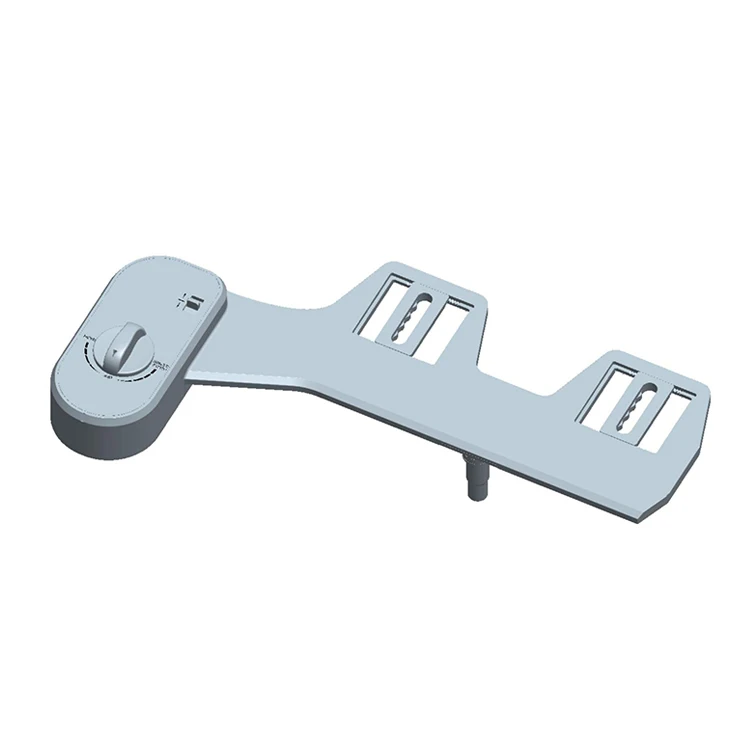 Adjustable abs plastic nozzle self-wash small bathroom toilet bidet attachment cold water non-electric toilet bidet for women