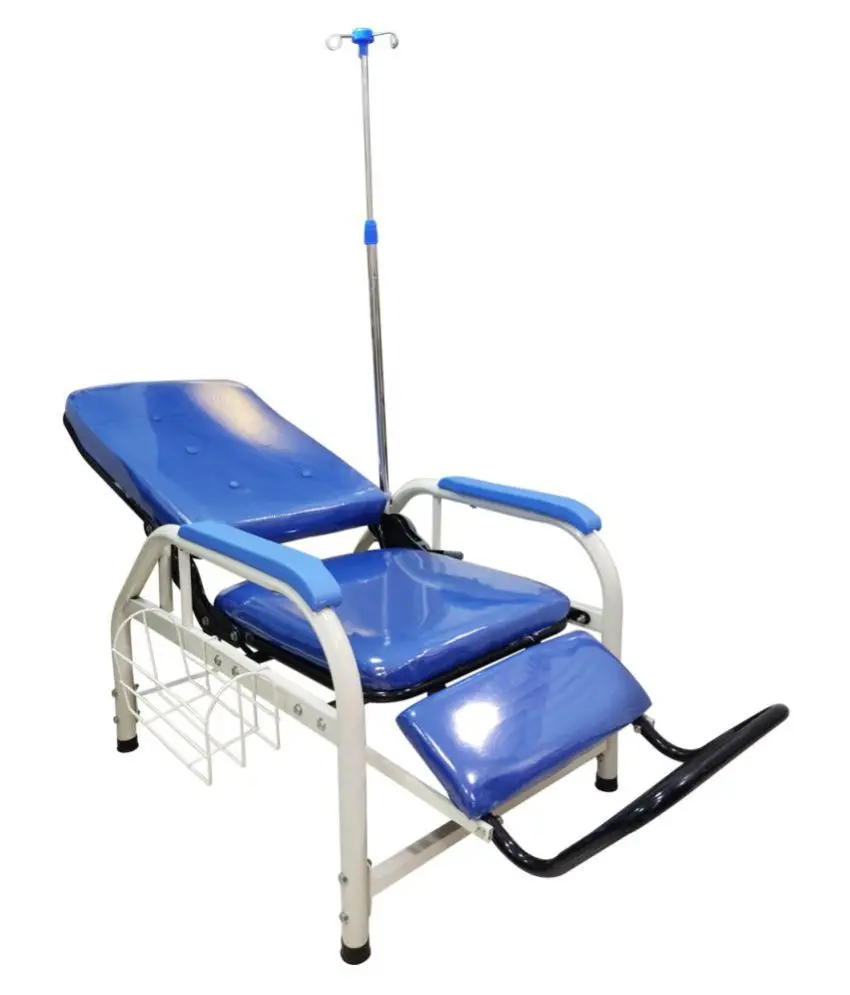customized logo comfortable medical iv infusion chair with 3 angles adjustable (1600581176333)