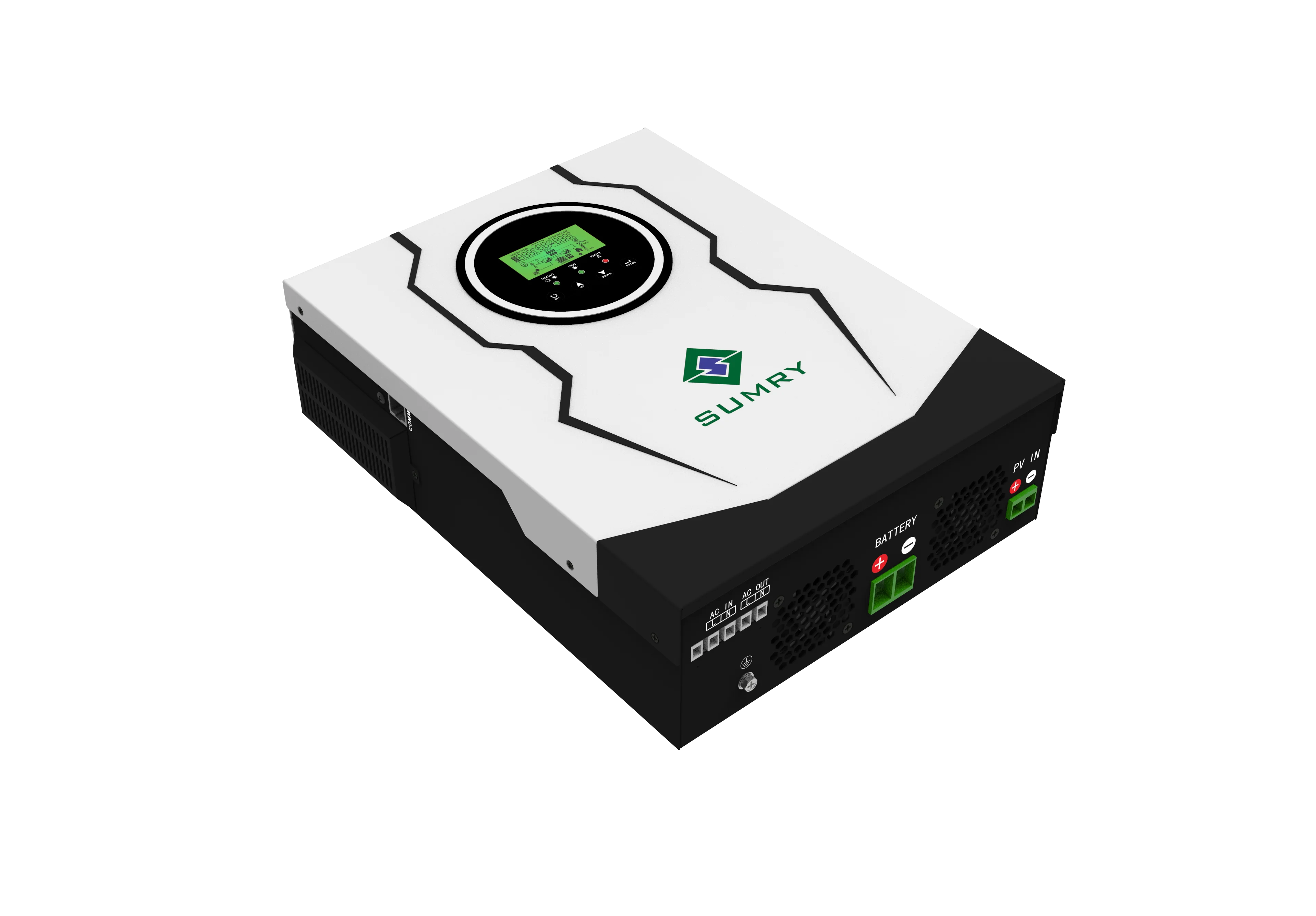 Sumry Factory 3kw 3.2kva Mppt 80a 450vdc PV Input 230vac 48v no Parallel Function 3000w Hybrid Solar Inverter