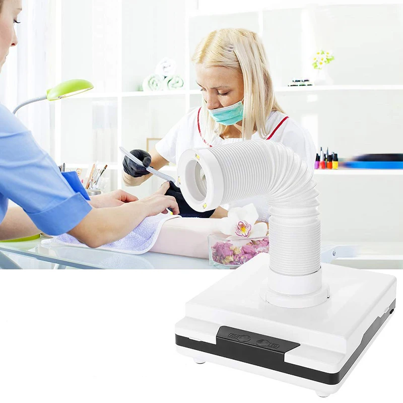 Hot Sale 60W Strong Suction Nail Dust Collector Fan Vacuum Cleaner Manicure Machine Salon Use