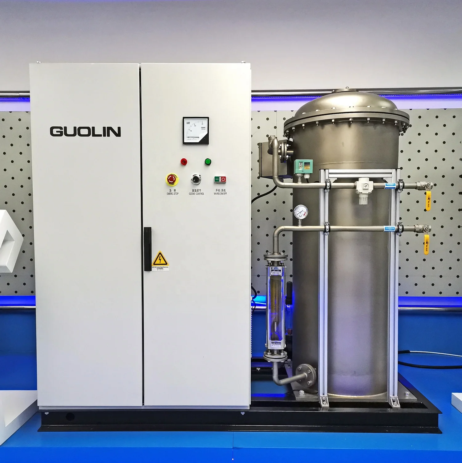 China industrial 800g ozone generator for disinfection COD reduction color removal