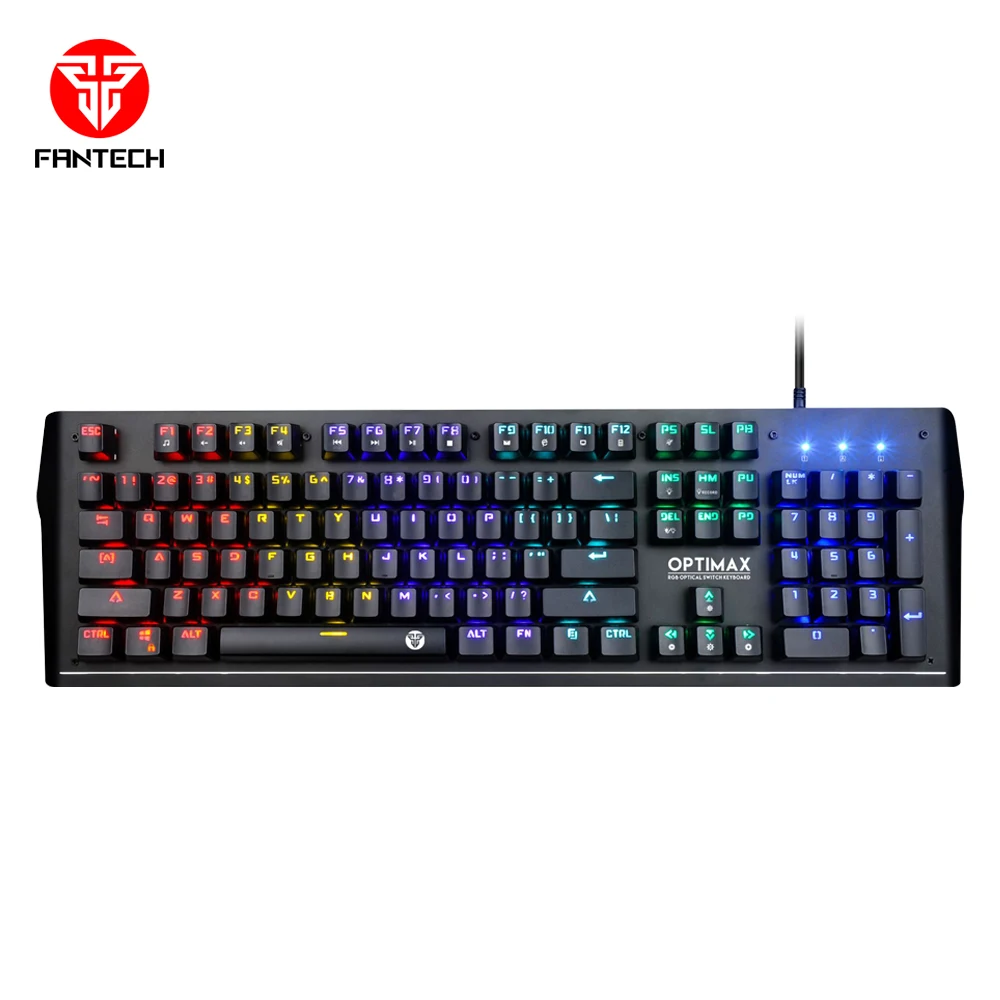 Fantech MK885 Amazon Supply OEM Custom Notebook PC Computer RGB Illumination Gaming Mechanical Keyboard