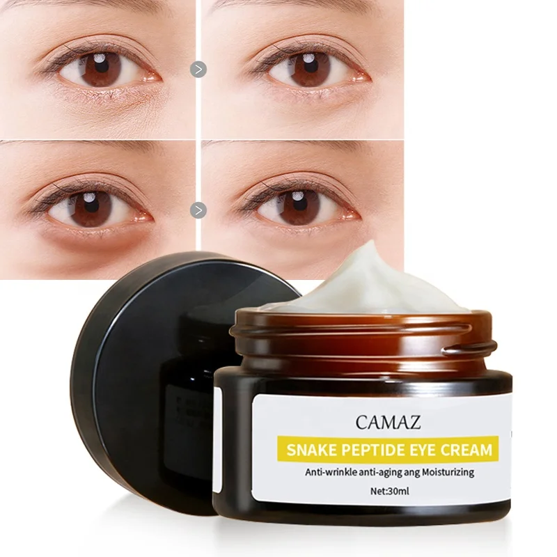 OEM  Anti--wrinkle Anti Eyes Bags Dark Circle Removal Cream Moisturizing Snake Venom Peptide Eye Cream For Women