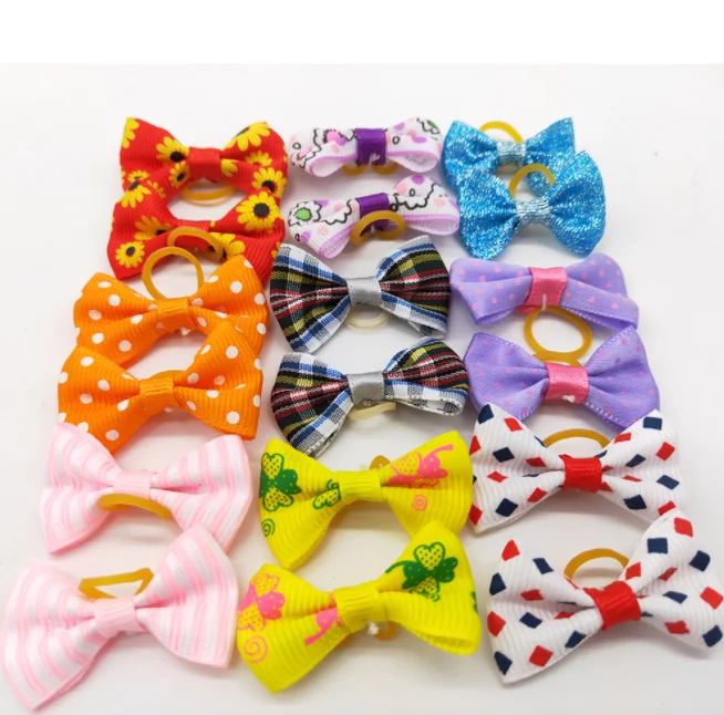 Cute Dog Hair Accessories Hair Accessories Set For Dogs Wholesale Pet Hair Decoration