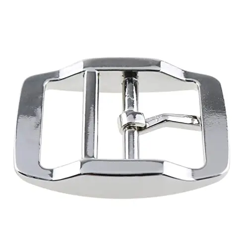 Custom Wholesale Stainless Steel Bar Belt Buckle Pin Buckle for Leather Strap Horse Bridle Adjustment Buckle