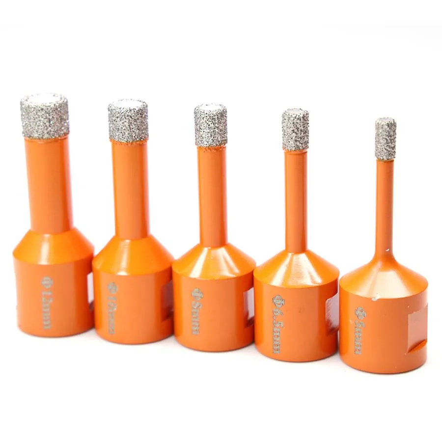 Custom marble ceramic Dry brazed drill bit diamond coring drill