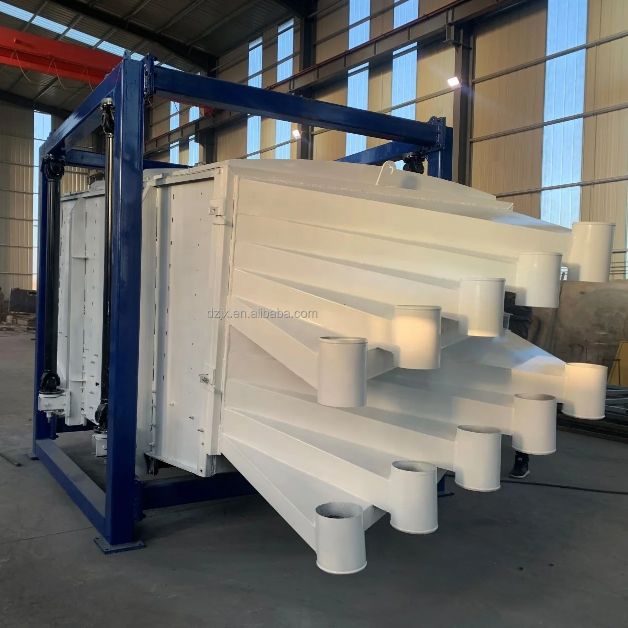 DZJX sea sand quarry square oscillating screen vibrating screen