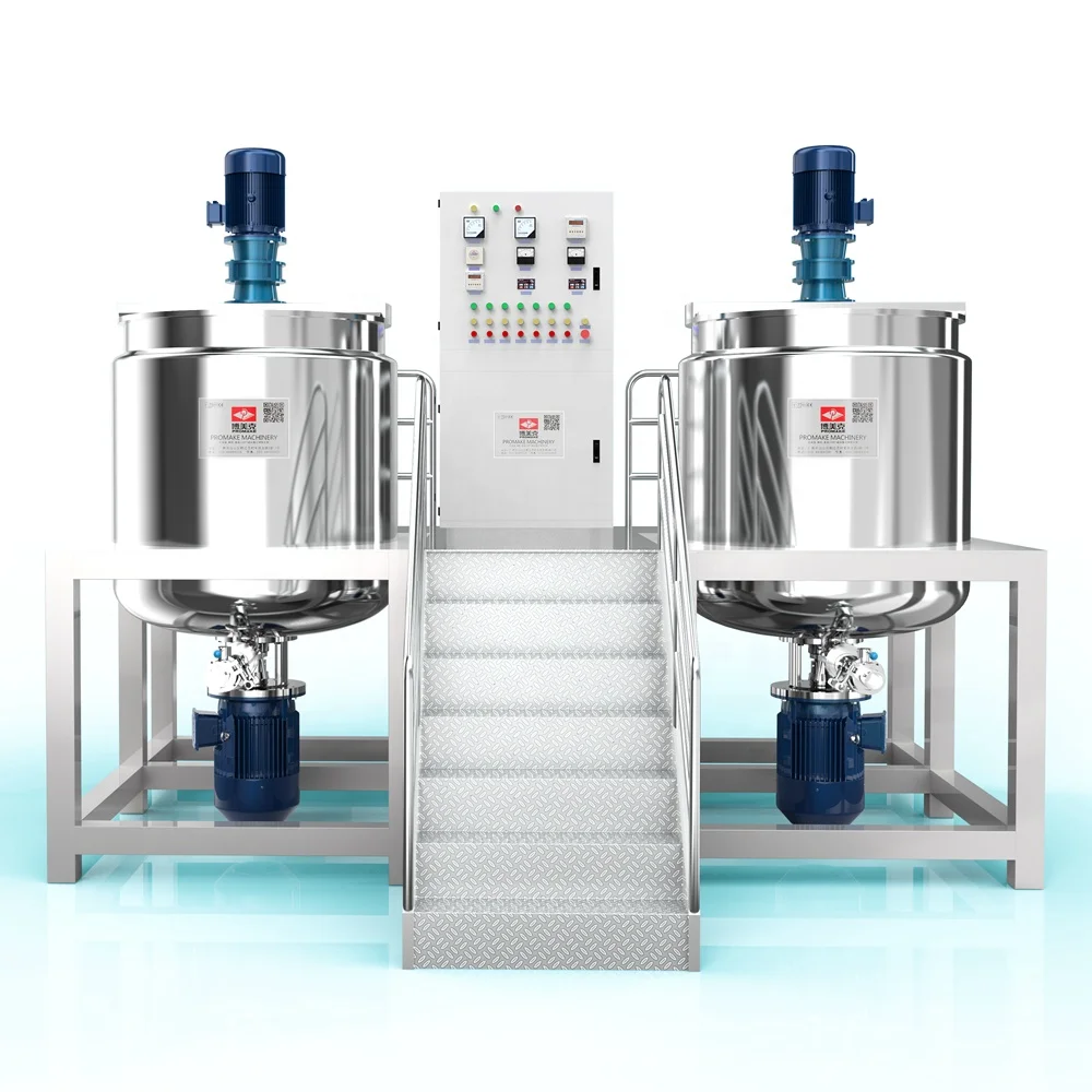 Promake  hand wash liquid mixer toilet Soap making stainless steel mixing tank detergent machine shampoo equipment
