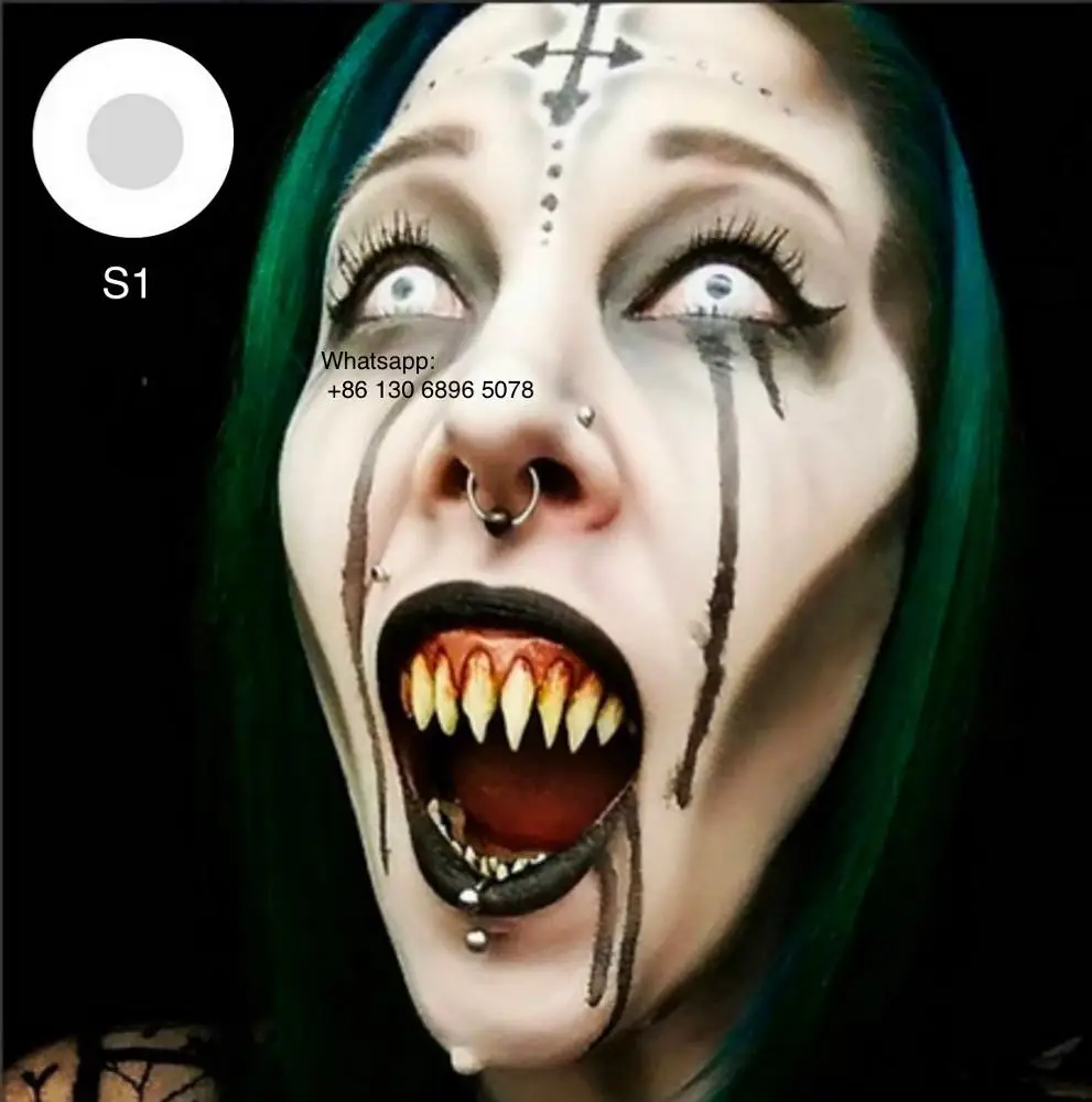 14 5 мм Sfx Косплей Хэллоуин Высокое качество природа новый вид дешевые цветные контактные