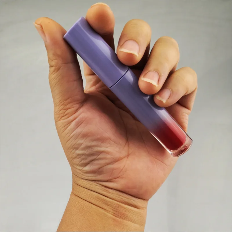 gradient purple non-stick cup lip dye liquid logo-free liquid lipstick Lip Gloss water gloss lip gloss