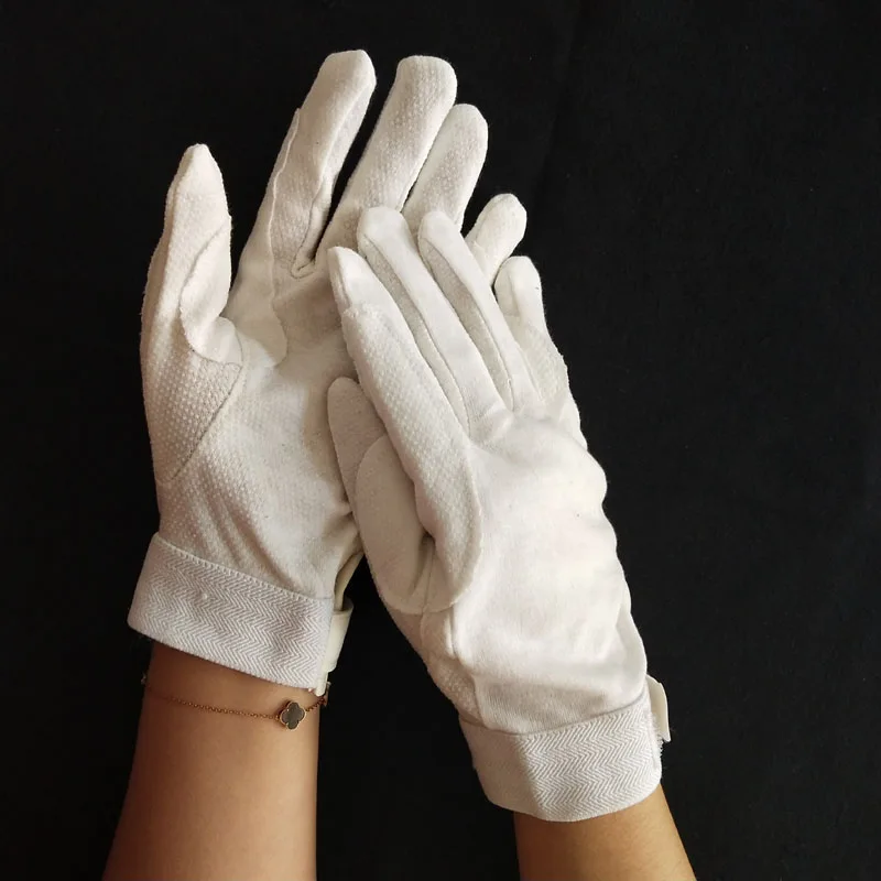 2022 popular 100% cotton horse riding, sports non-slip gloves