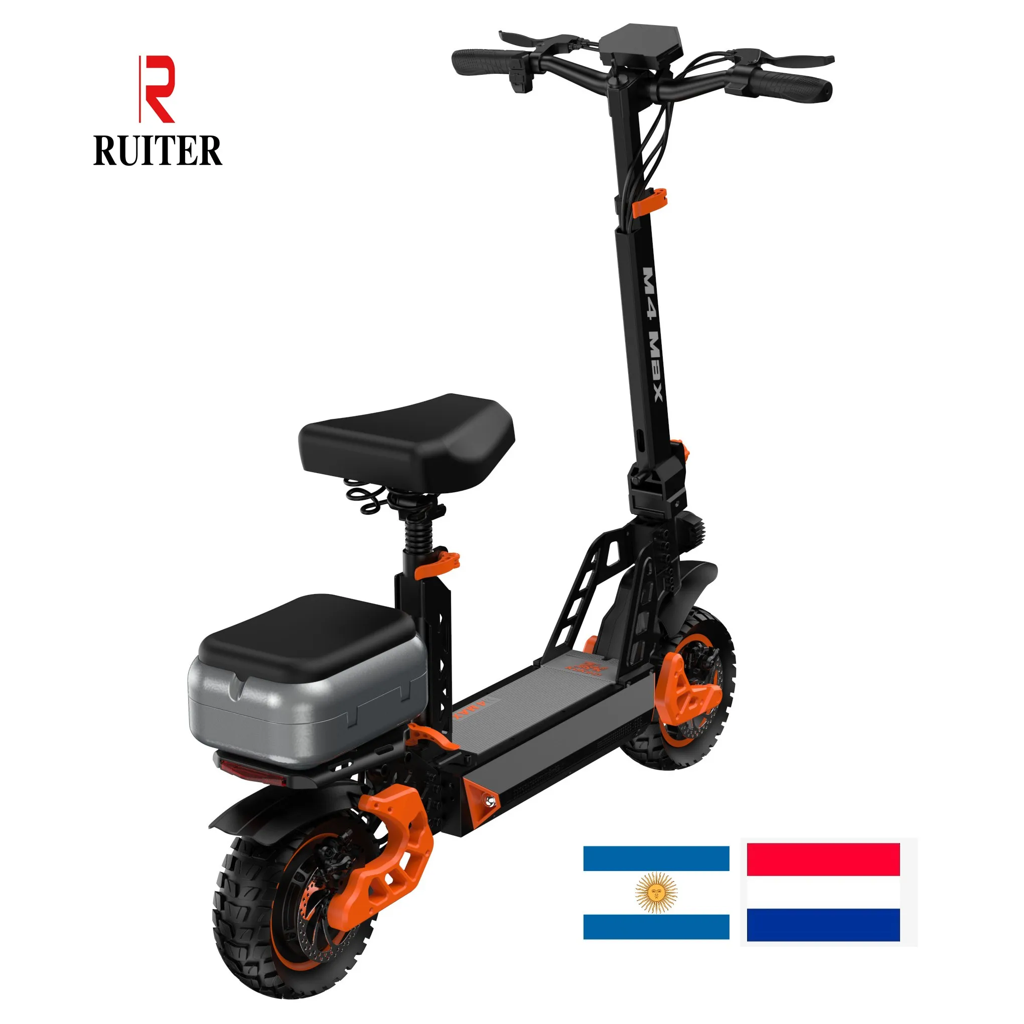 New Sealed US EU Original M4 MAX two wheels 1000w LED Motor power Battery time Charging Brake electric foldable scooters