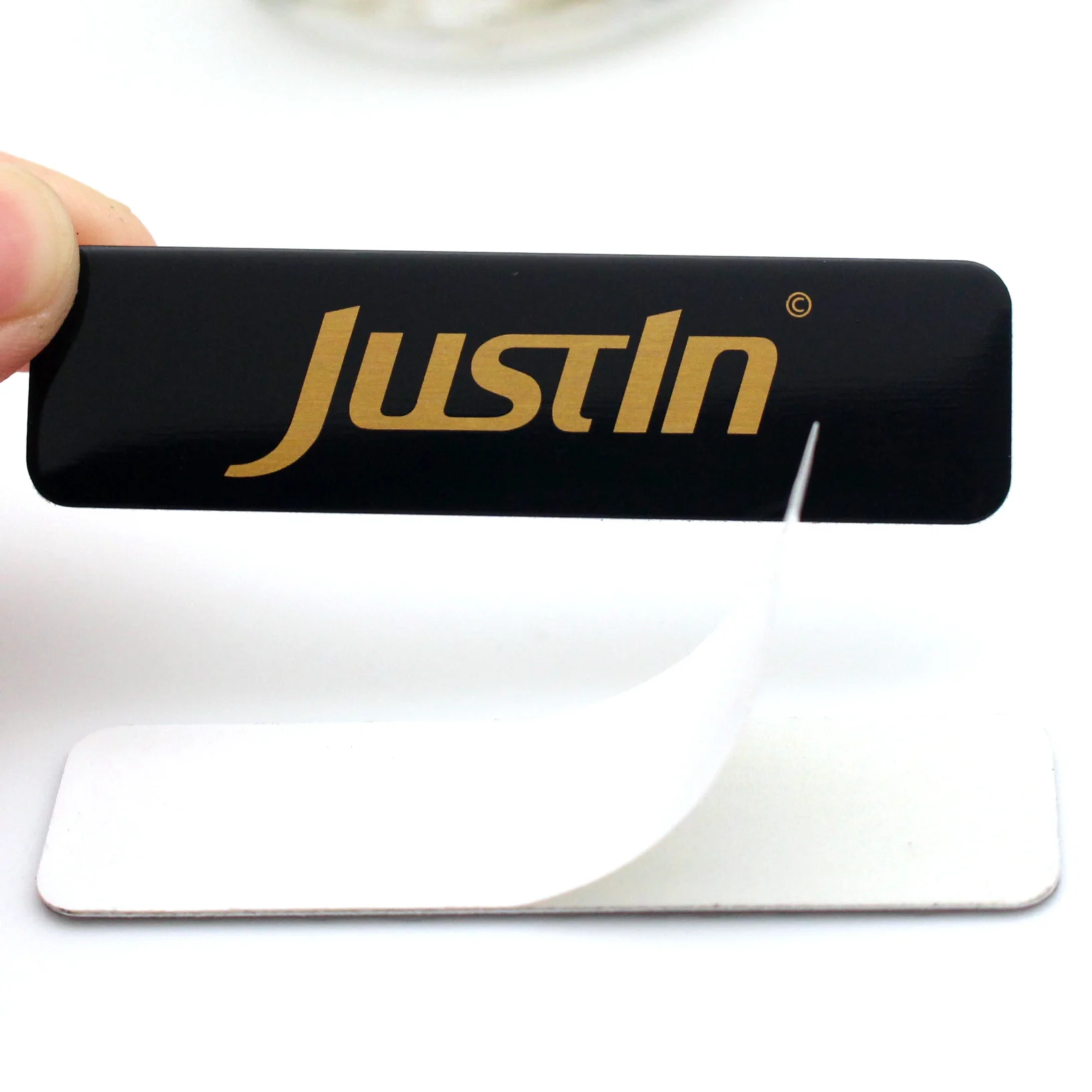 
cheap nameplates logo label stickers custom aluminium name plate 