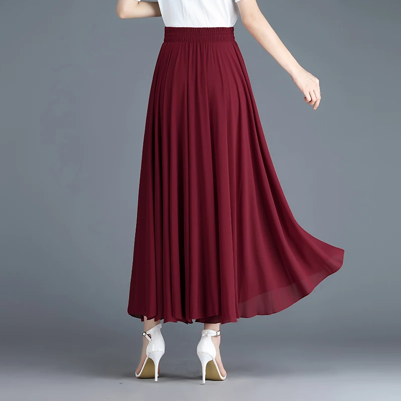 Custom sample spring summer fashion temperament long slim-fit skirt