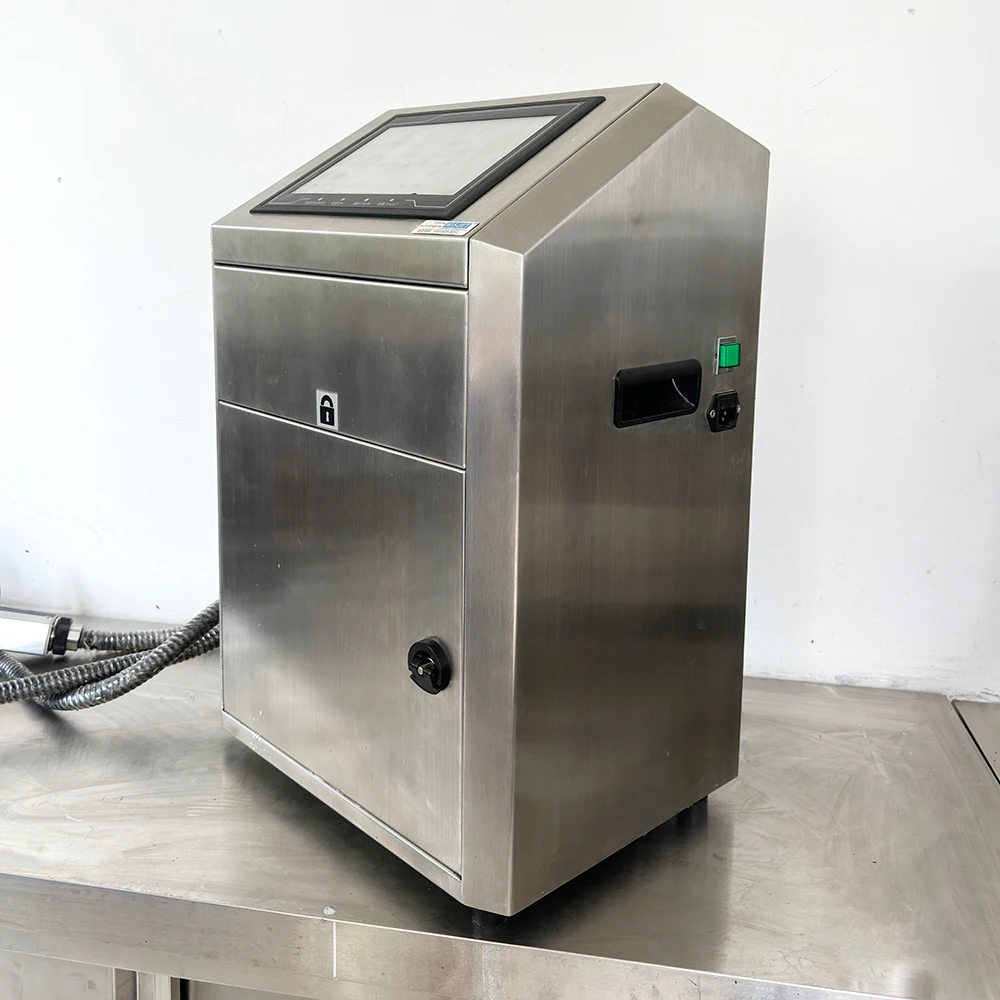 MISJET 7400 чистые белые и желтые пигментные чернила непрерывные струйные принтеры для темных продуктов