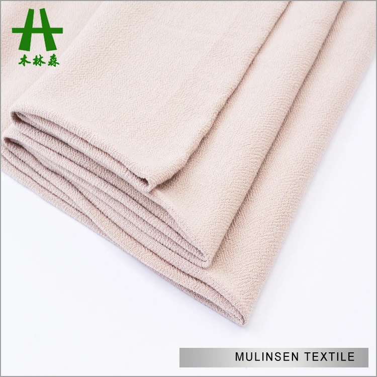 Mulinsen текстильная однотонная окрашенная 100% вискоза 30s * 24s креп-ткань
