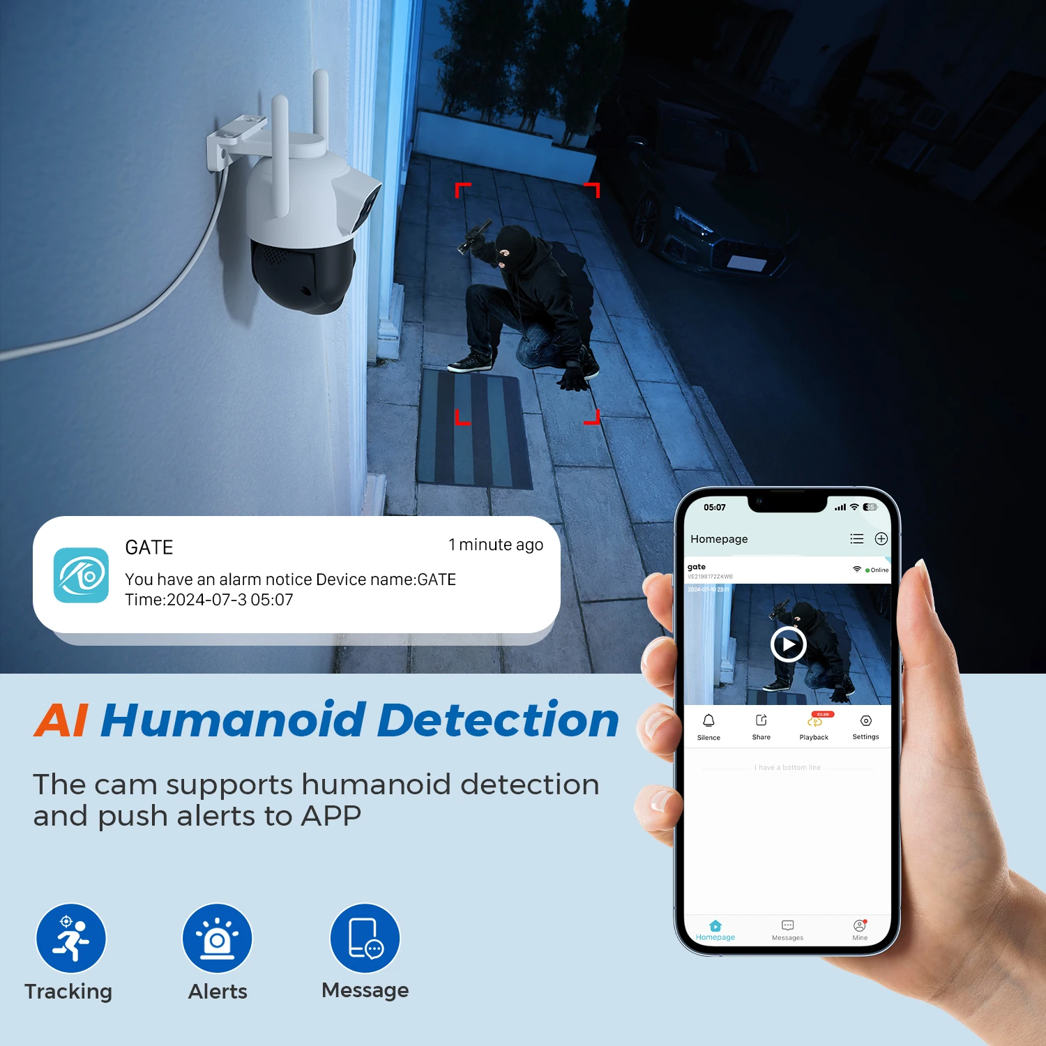 BESDER O-Kam pro A20B  Wifi PTZ CCTV Camera