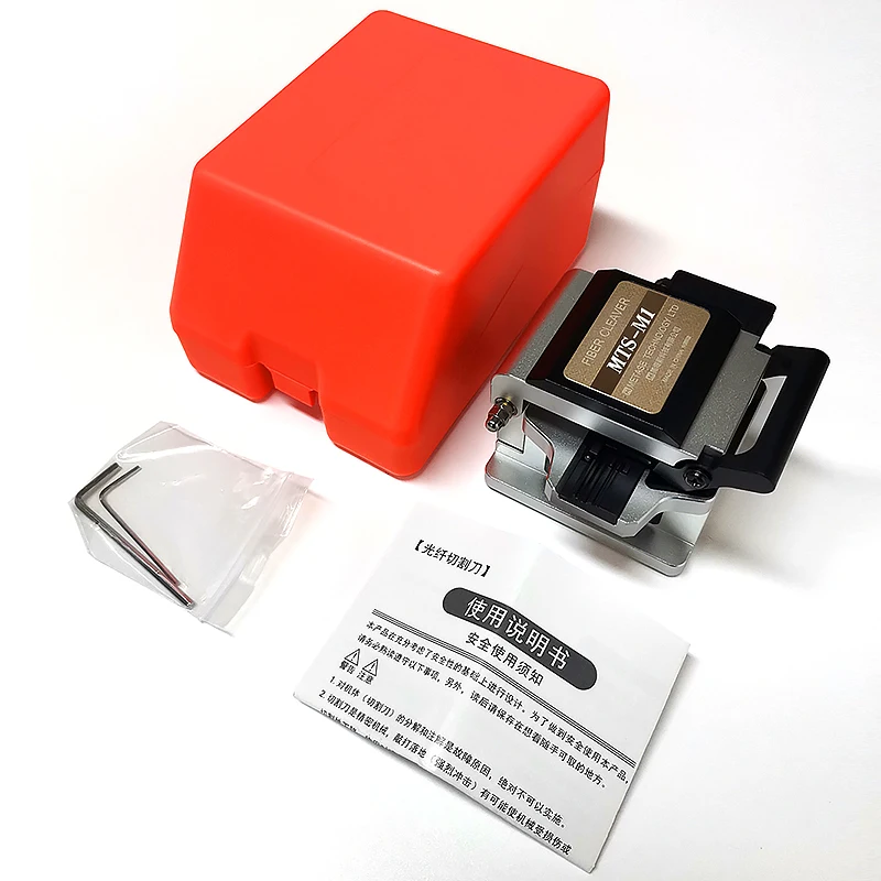 MTS-M1 High Precision Fiber Cleaver  Fiber Optic Cable Cutter FTTT Fiber Optic Fusion Splicer Cutting Knife Tools