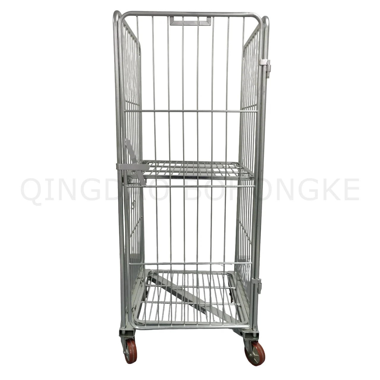 BHK14 3-sided Opening Mobil warehouse Storage Mesh Rolling Cage with high quality