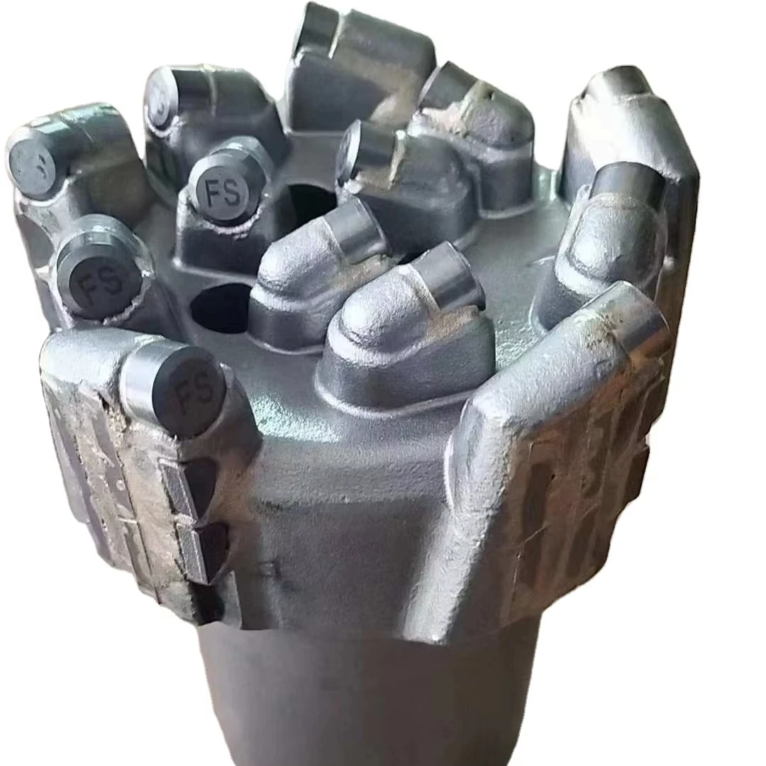 133#Flat-Top Reinforced Steel Body Coreless Spherical Bit for Injected Hole