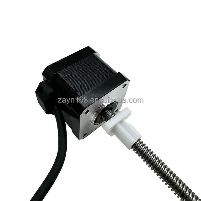 DC 2-phase linear screw stepping motor for 3D printer NC machine tool nema 42 External drive lead screw stepper motor