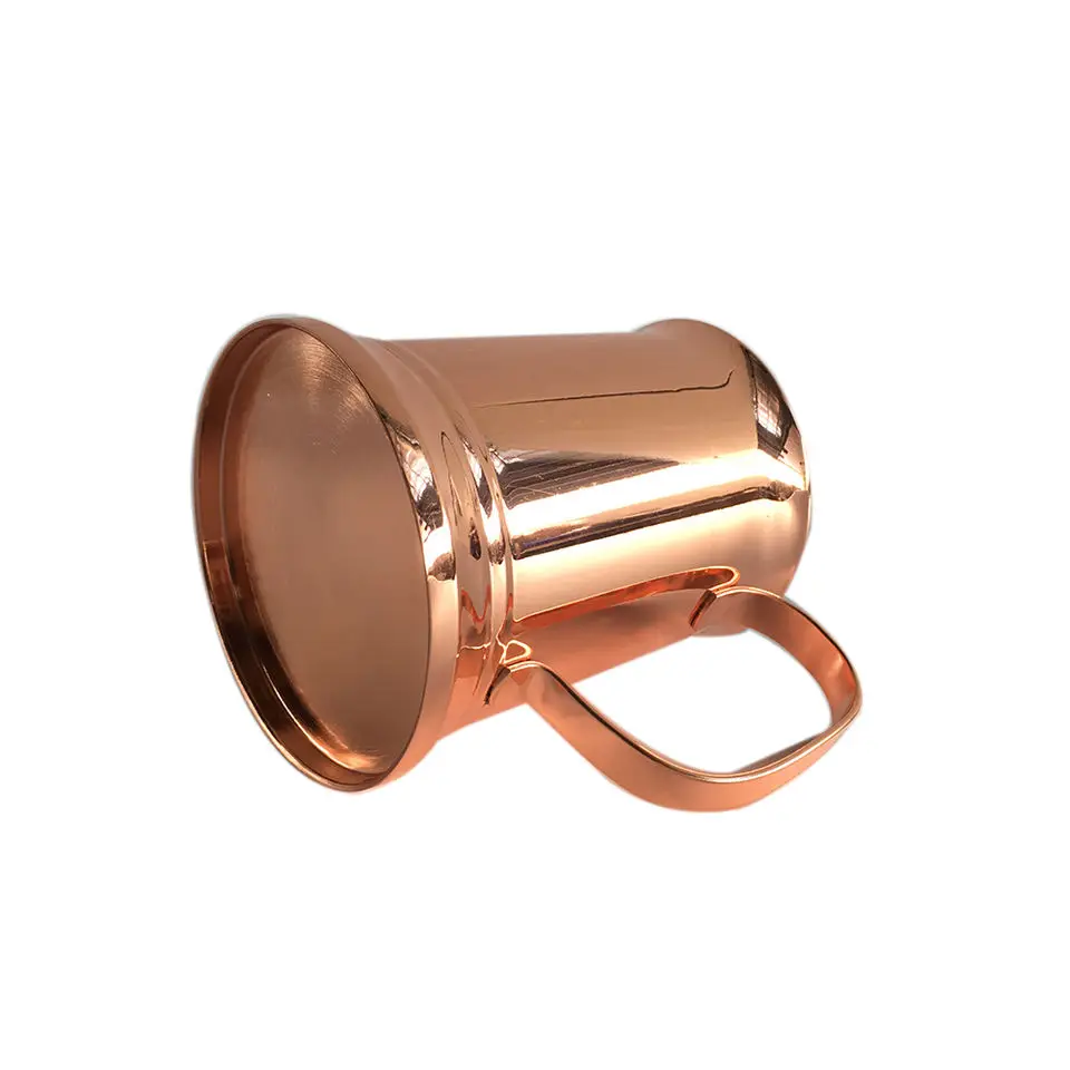 Wholesale Copper Double Wall Coffee Mug Stein Stainless Steel Drinking Beer Tankard