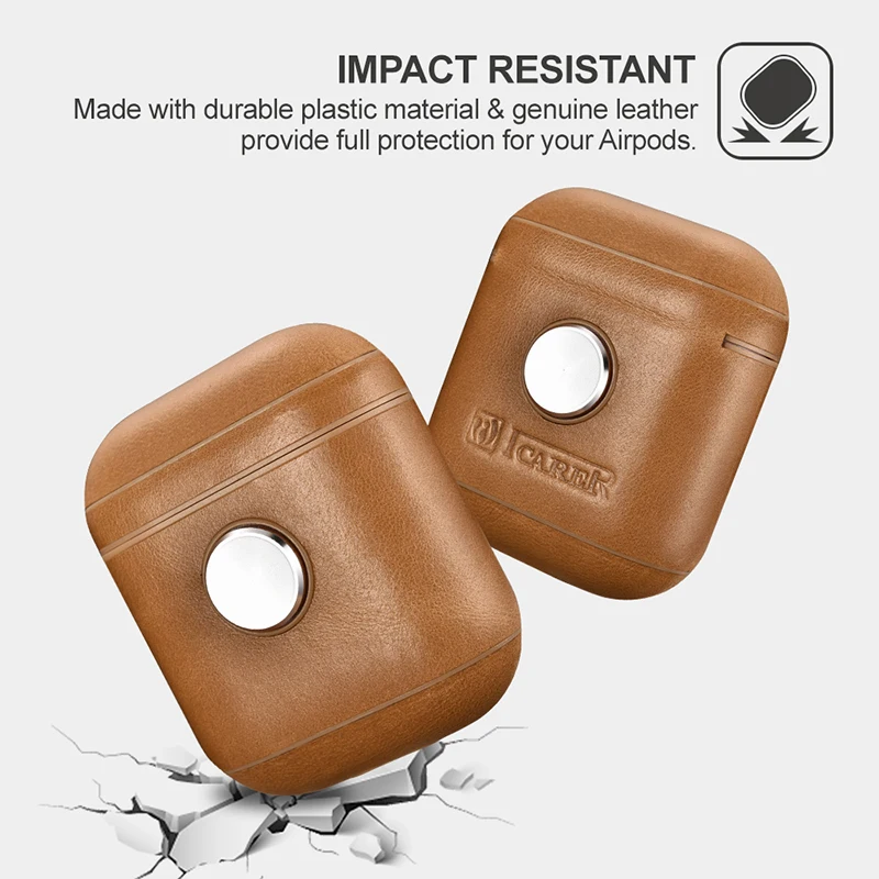 2019 трендовый модный дизайнерский кожаный чехол ручной работы для AirPods с