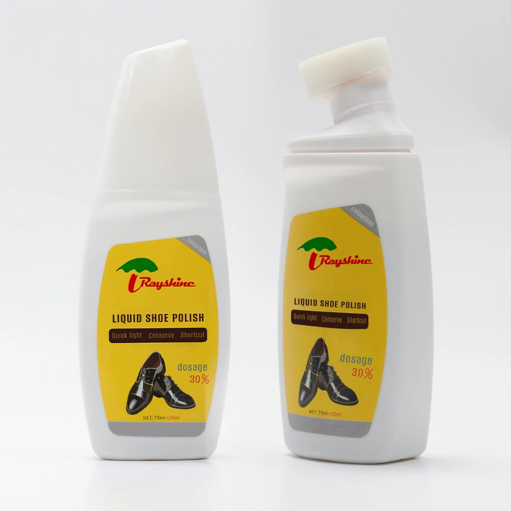 Rayshine Leather Shoes Cleaning Polish Cream Clear Wax  100 ml