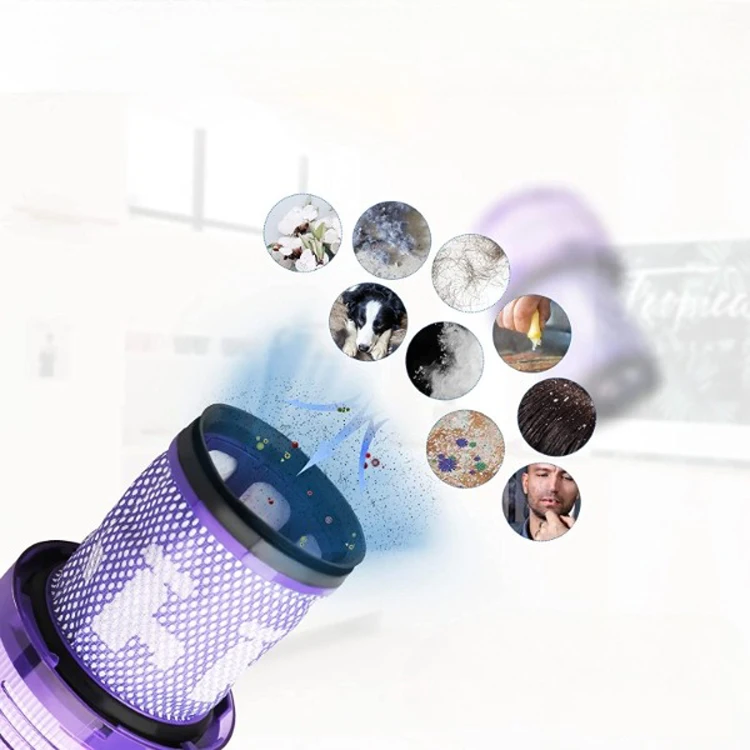 Vacuum Filter Accessory for Dysons V12 Slim Vacuums and Dysons V12 Detect Slim Vacuum Cleaner Filter Part