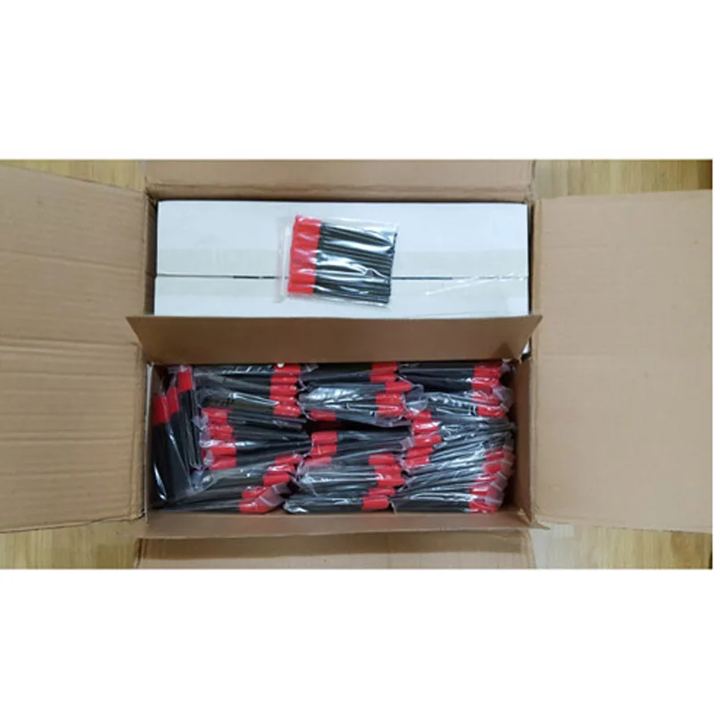 Disposable Silicone Bristle Mascara Applicator Eyelash Brushes Brow Wands