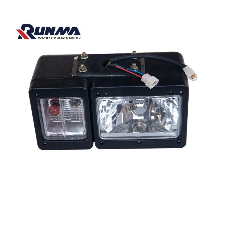 RUNMA lg933 lg936 4130000204 4130000542 wheel loader parts left front head lamp