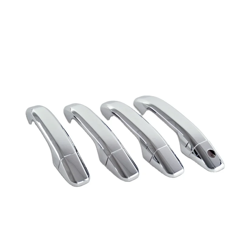 2014-2015 Chevy Silverado Accessories/ Sierra Crew Cab Door Handle Cover ABS Chrome 4D No PSKH