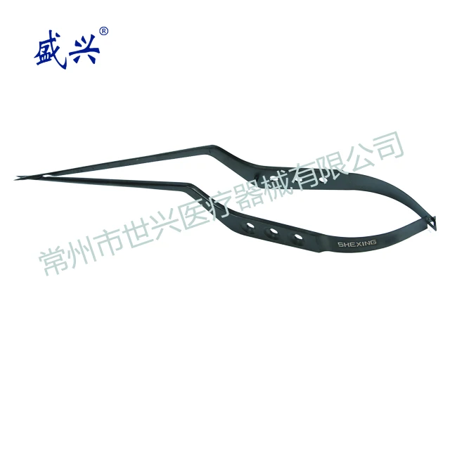 
Black Micro Scissors Neurosurgery/Yasargil Micro Scissors/surgical scissors 