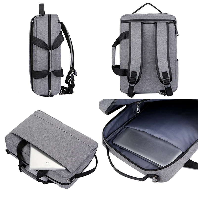 Shoulder Messenger Waterproof Laptop Bags 15.6 Backpack Mens
