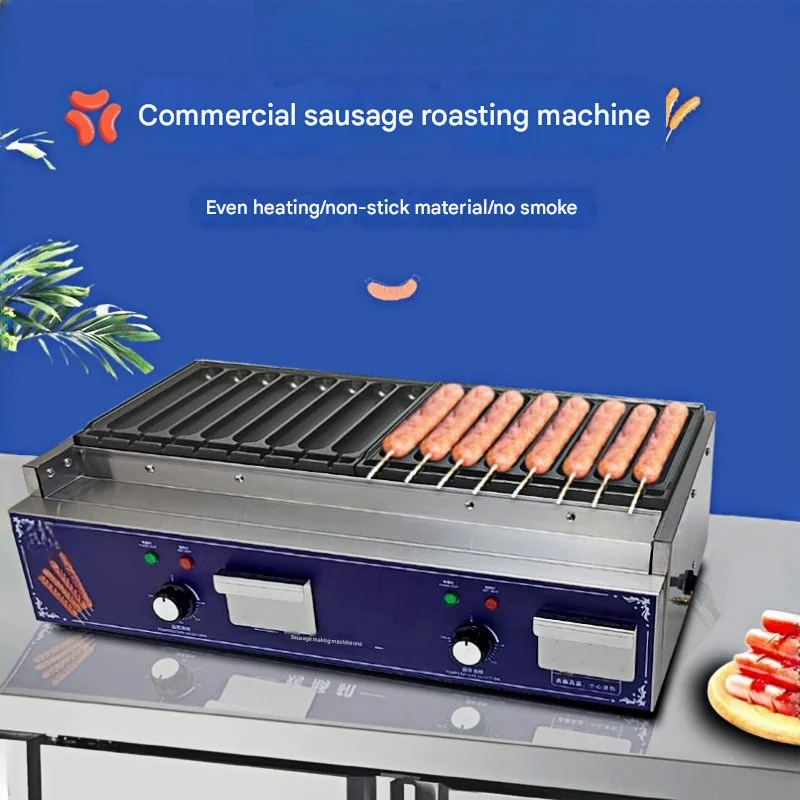 Tabletop Commercial Cast Iron Stone Grill Restaurant Cooking Electric Grill Lava Rock Grill