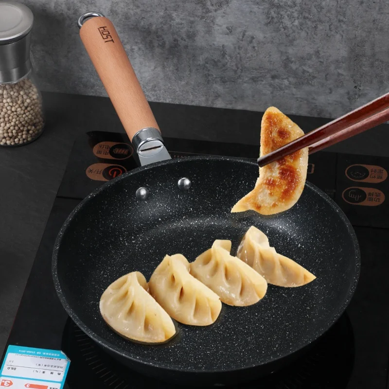 Антипригарная Паровая стойка для жарки антипригарная кухонная сковородка с